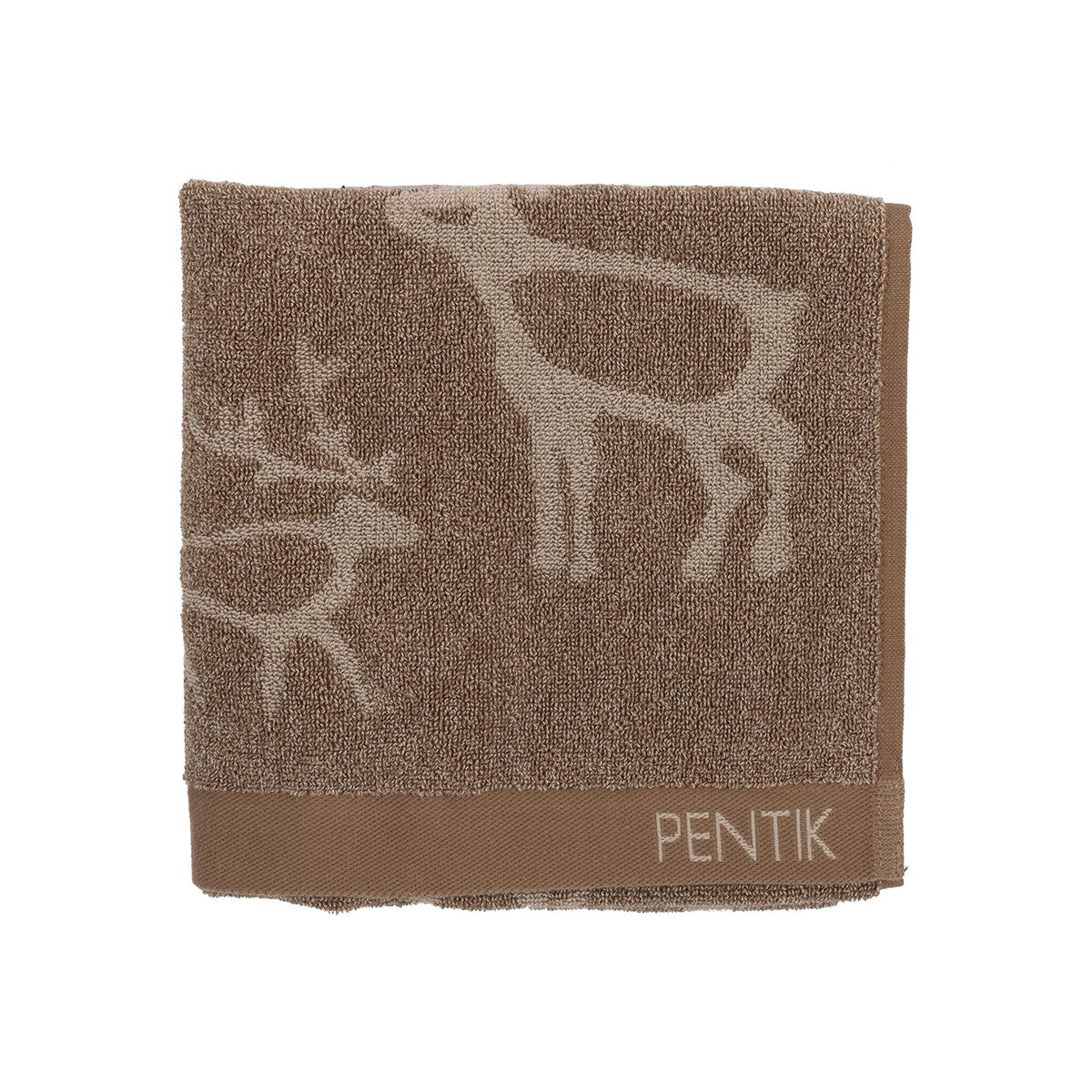 Pentik Saaga Brown Hand Towel