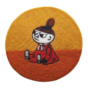 Klippan Little My Orange / Red Felted Wool Trivet