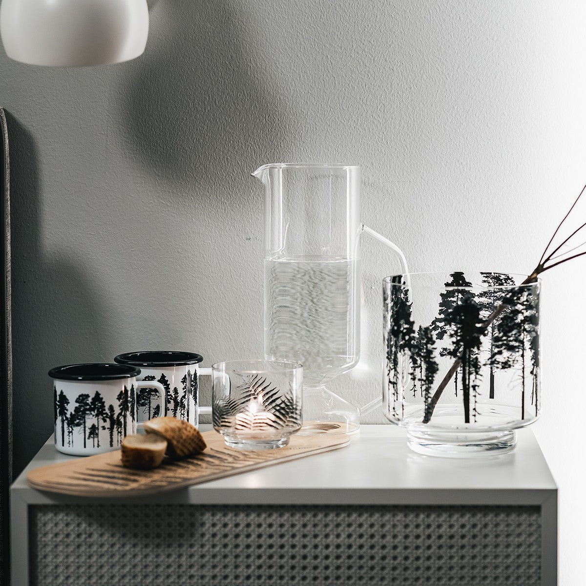 Muurla Olo Glass Pitcher
