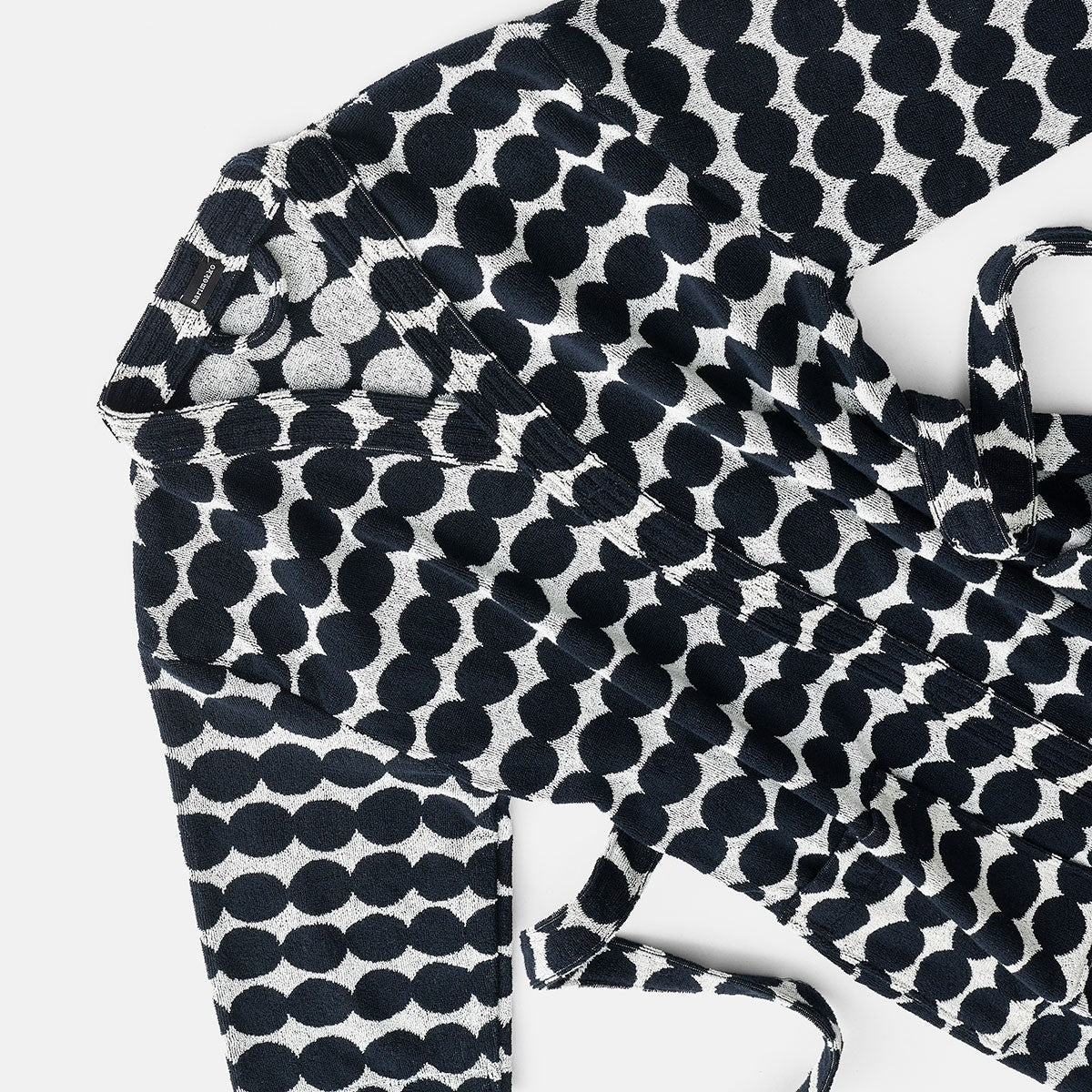 Marimekko Rasymatto Black / White Bathrobe