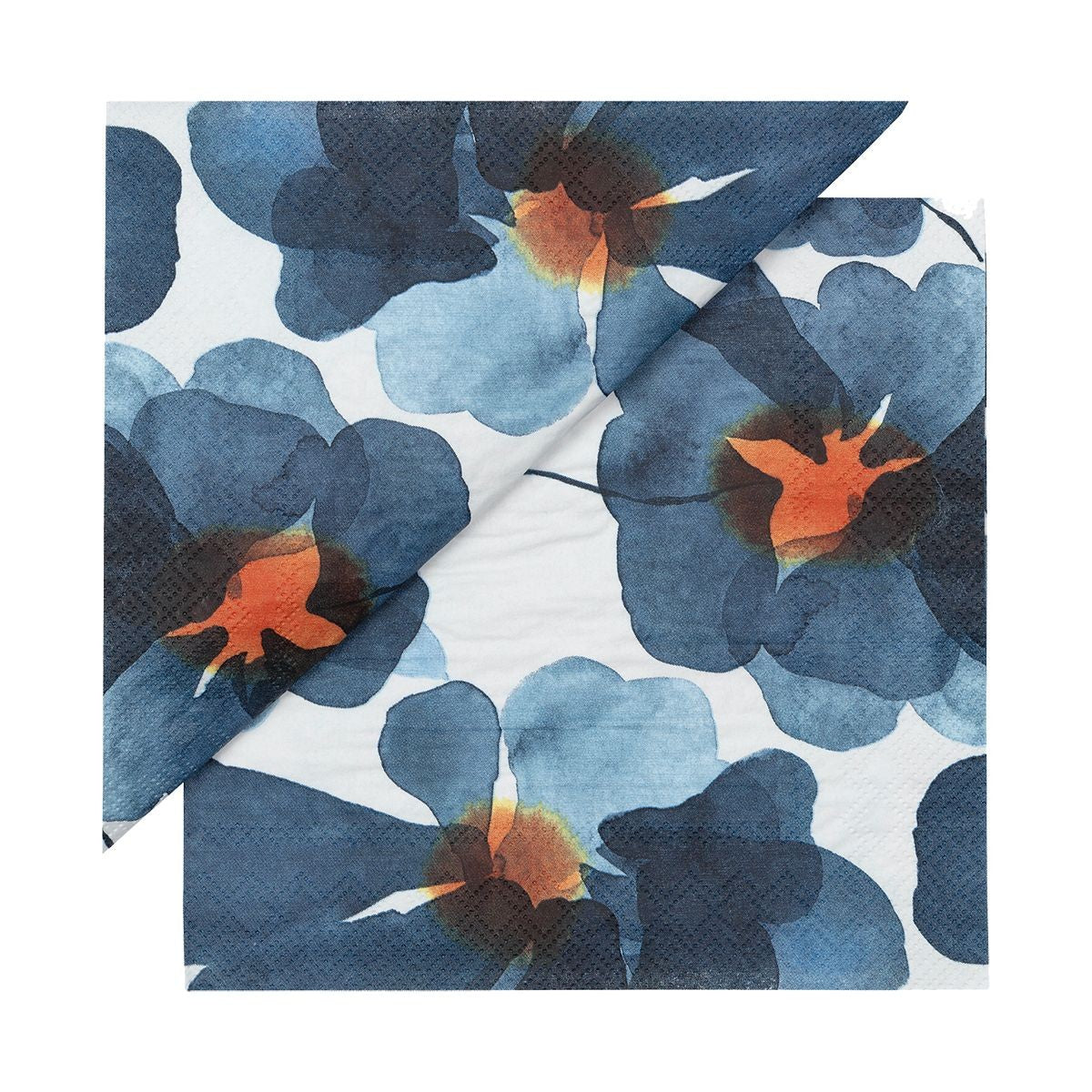 Marimekko Valssi Blue / Orange / Lunch Napkin