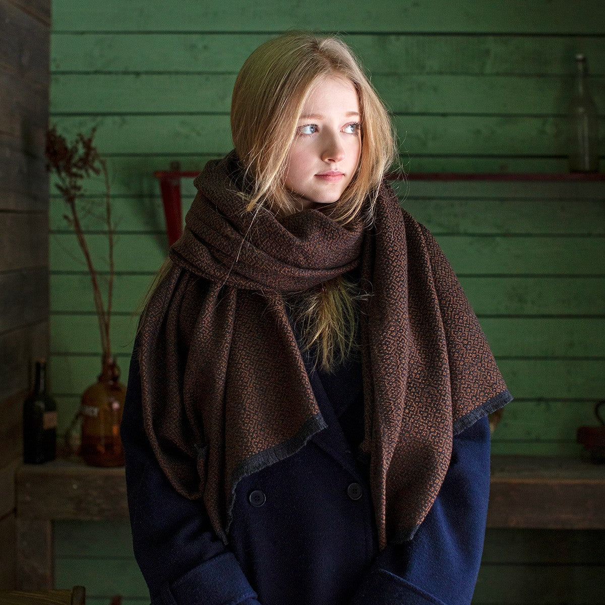 Lapuan Kankurit Koli Brown / Black Scarf