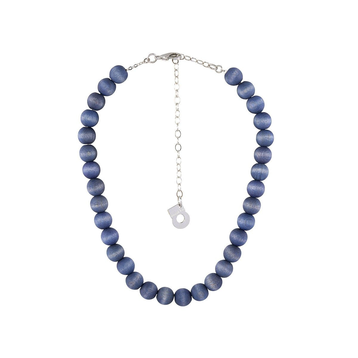 aarikka Sara Blue-Grey Short Necklace
