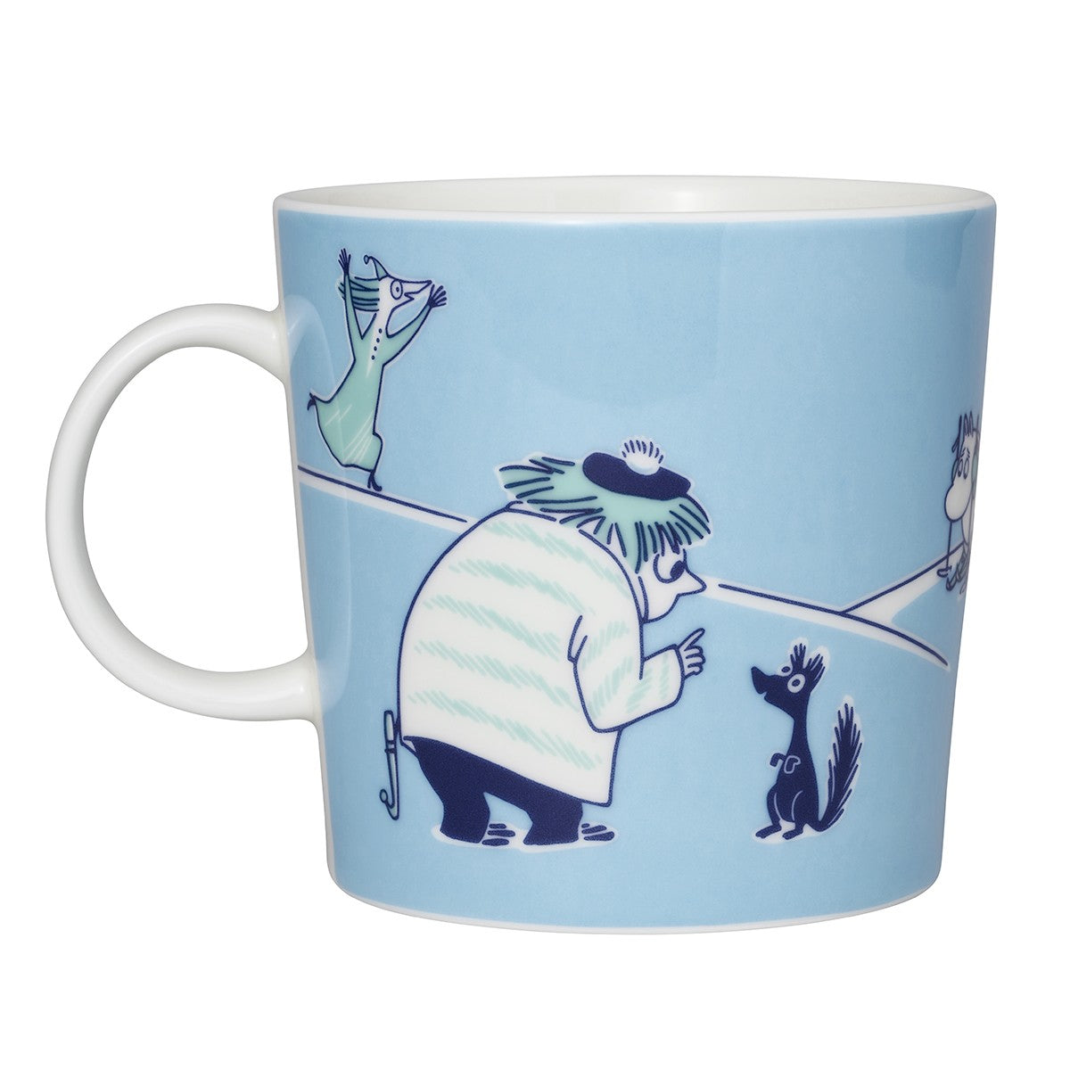 Arabia Moomin ABC Light Blue Mug - F