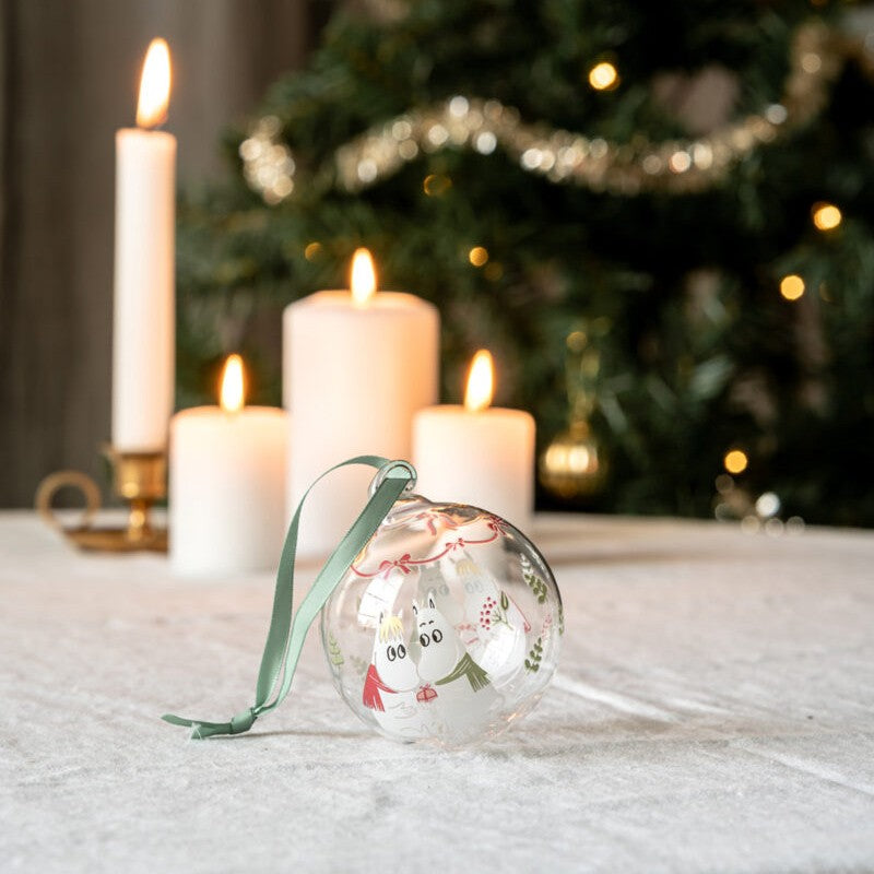 Muurla Moomin My Darling Glass Ball Ornament