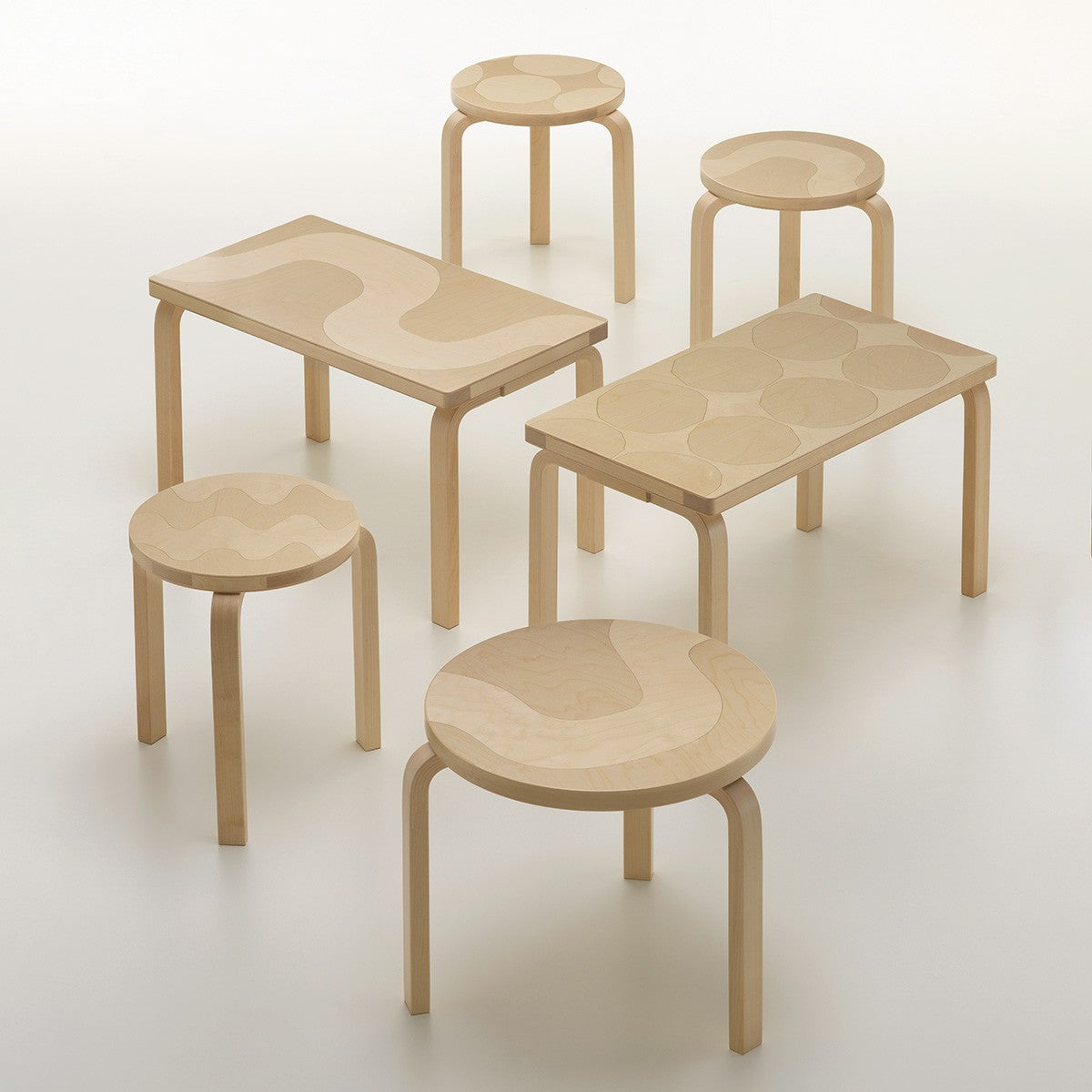 Artek + Marimekko Alvar Aalto Table