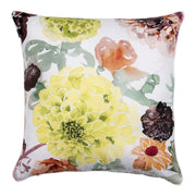 Pentik Daalia White / Green / Multi Throw Pillow