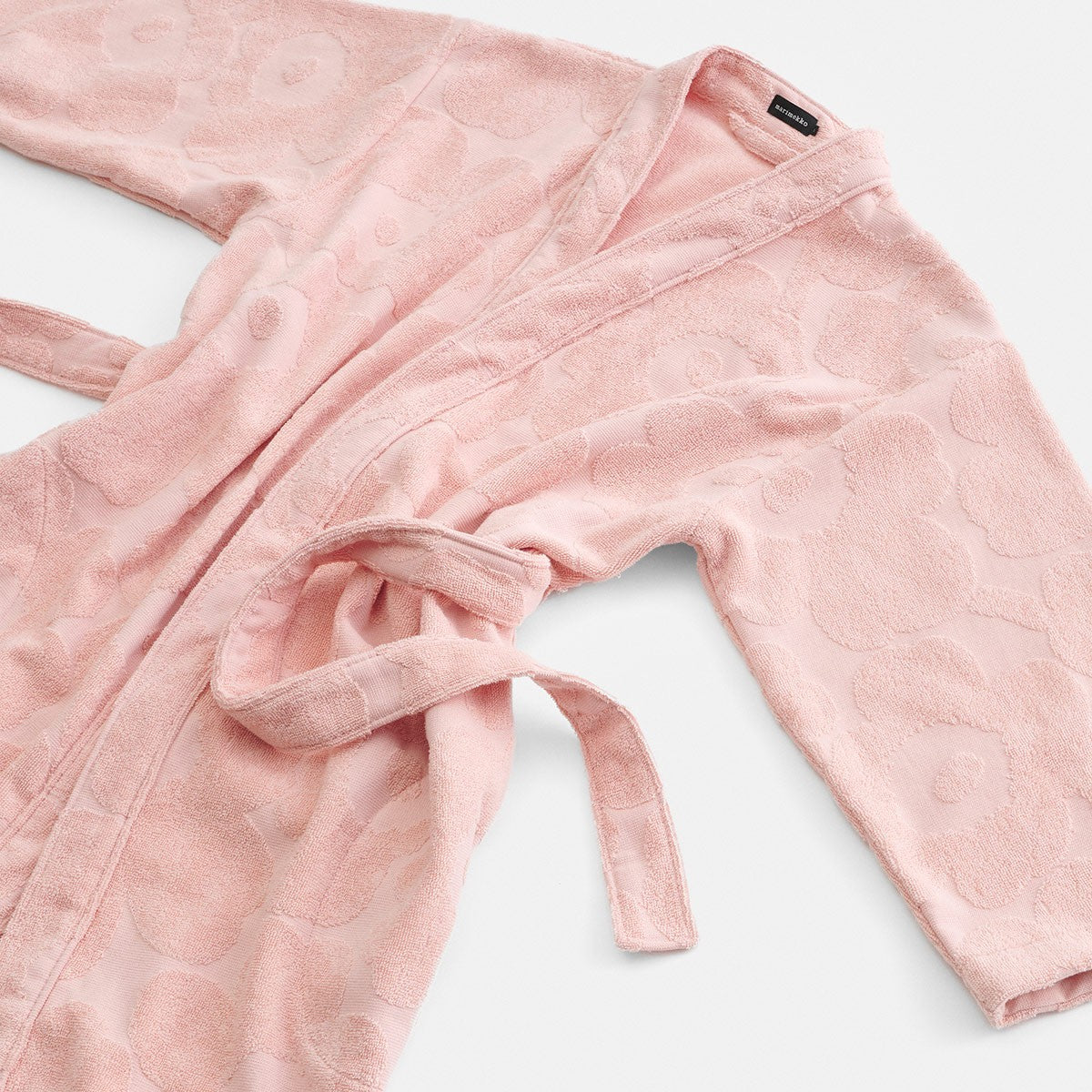 Marimekko Unikko Powder Pink Bathrobe