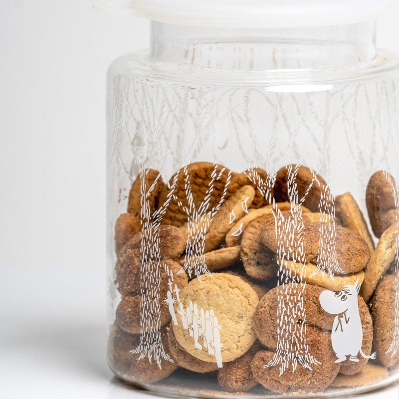 Muurla Moomin Forest Glass Jar