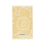 Marimekko Piirto Unikko Straw / Off White Guest Towel