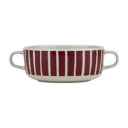 Marimekko Piccolo Dark Red / Sand Bowl with Handles