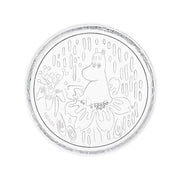 Arabia Moomin Mystical Forest Clear Glass Snack Plate