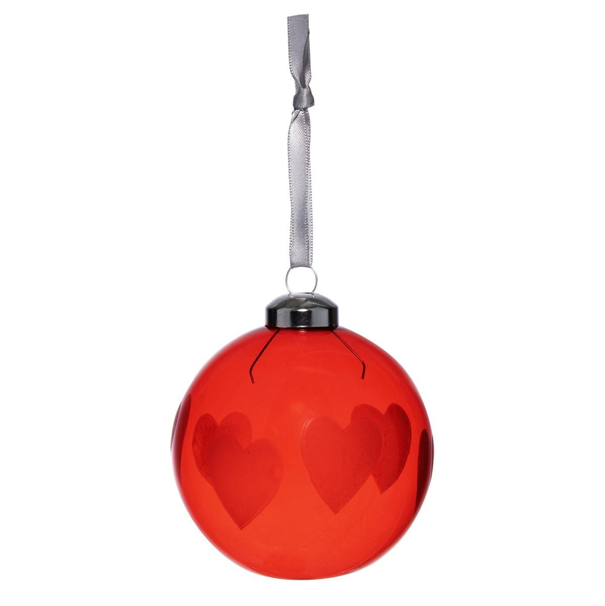 Pentik Sydan Red Glass Ball Ornament