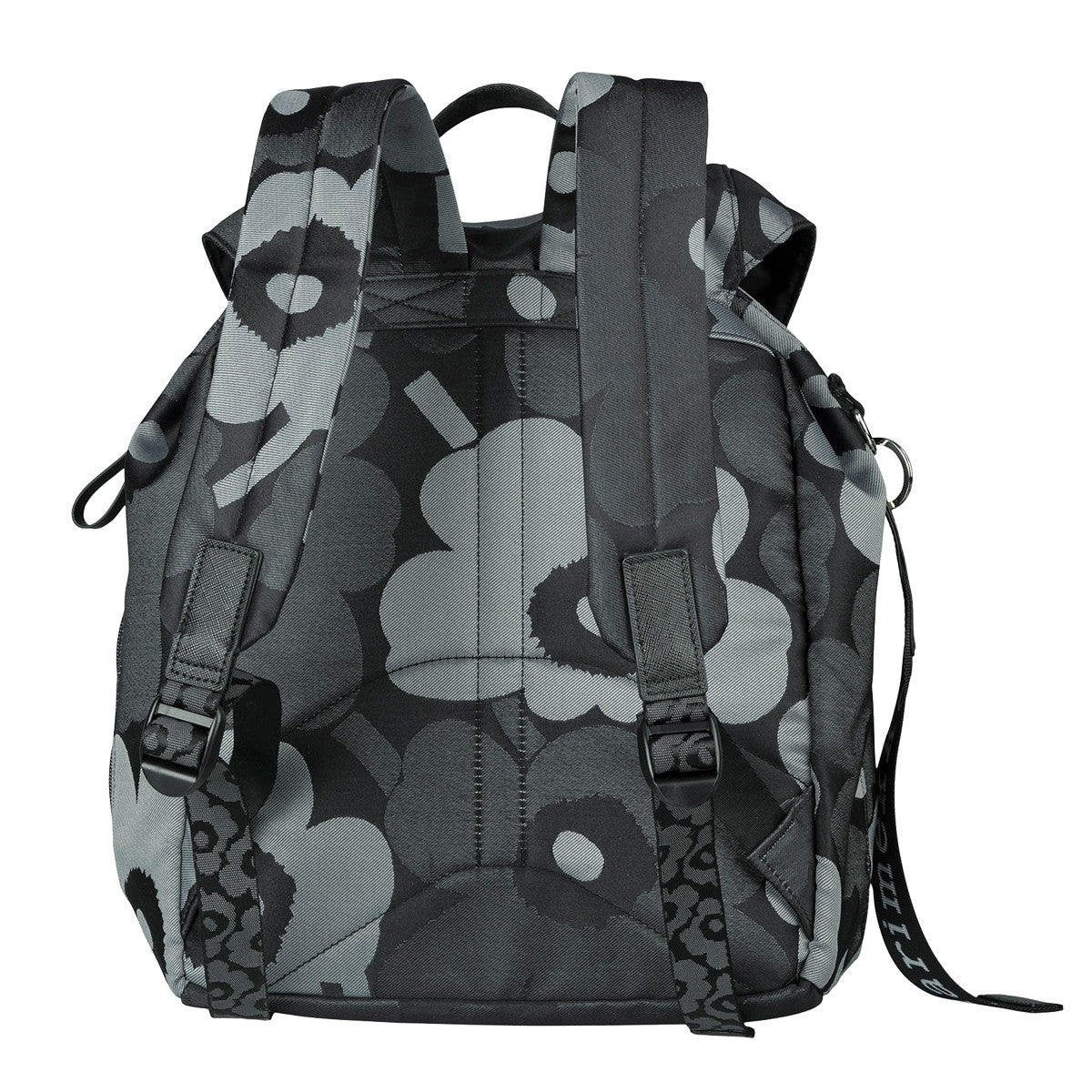 Marimekko Unikko Black / Grey Everything Backpack