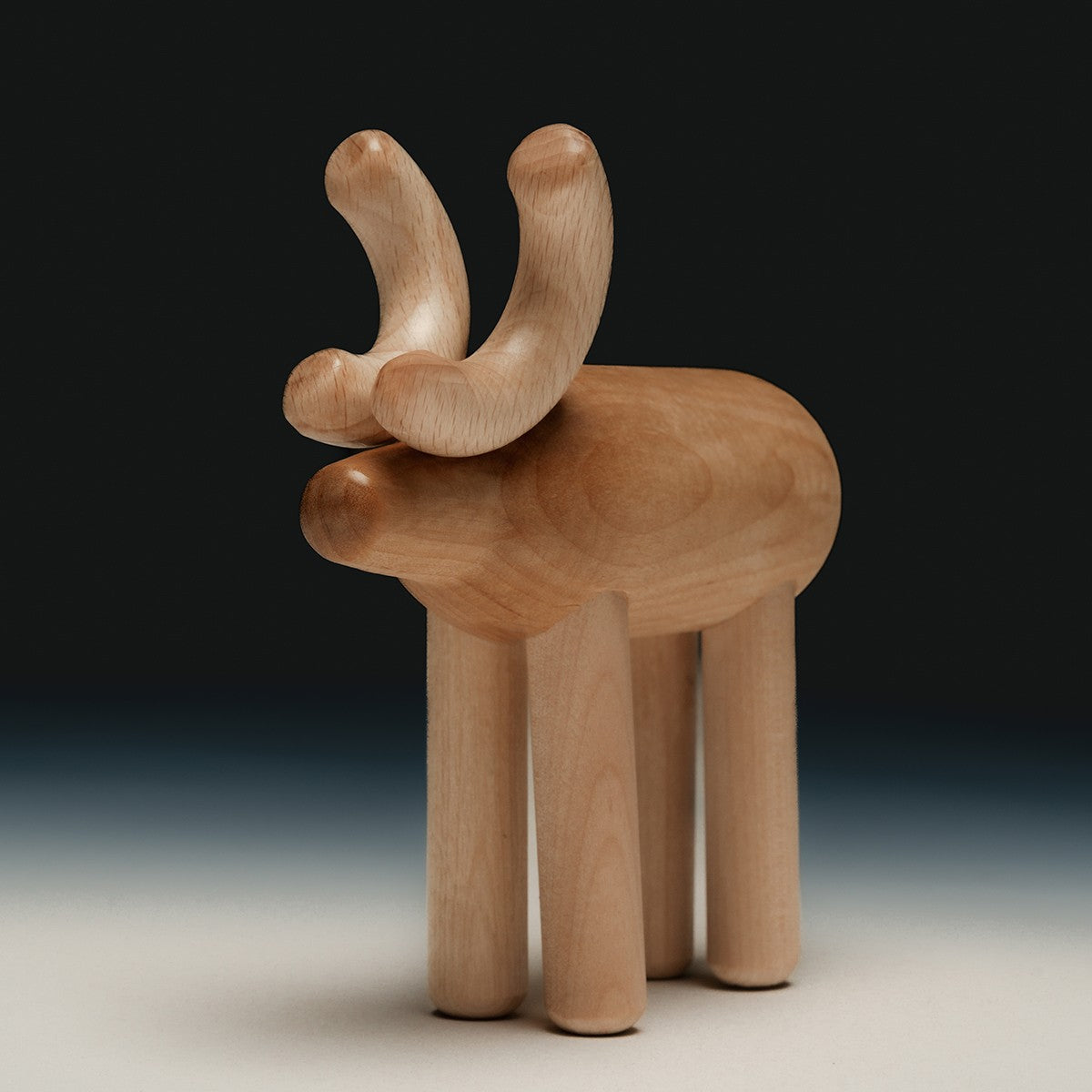 aarikka Reindeer Wooden Figure