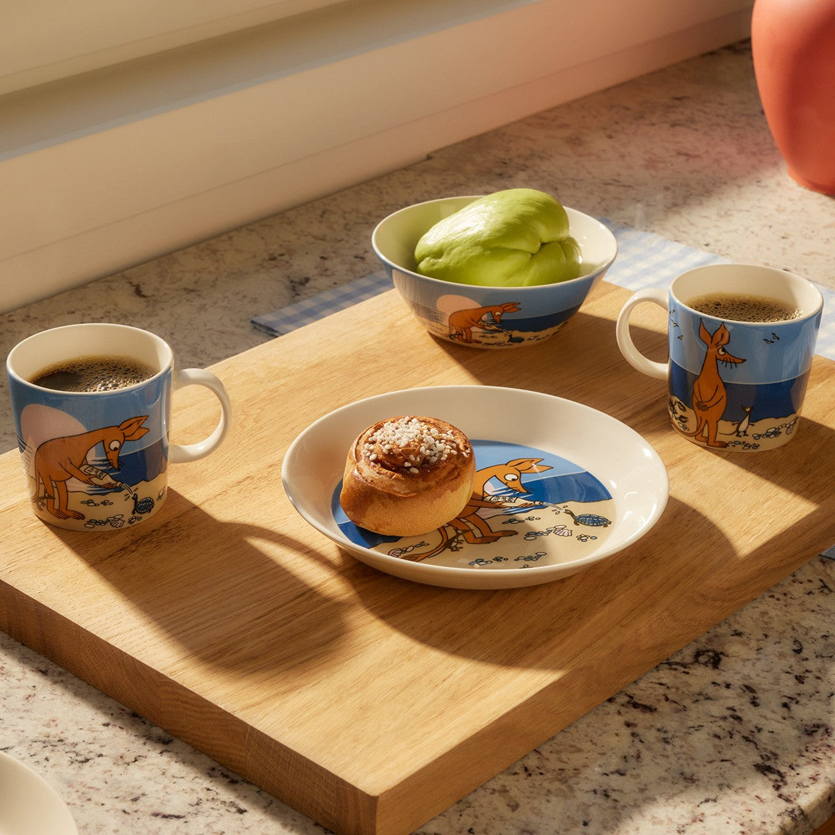 Arabia Moomin Sniff Blue Mug
