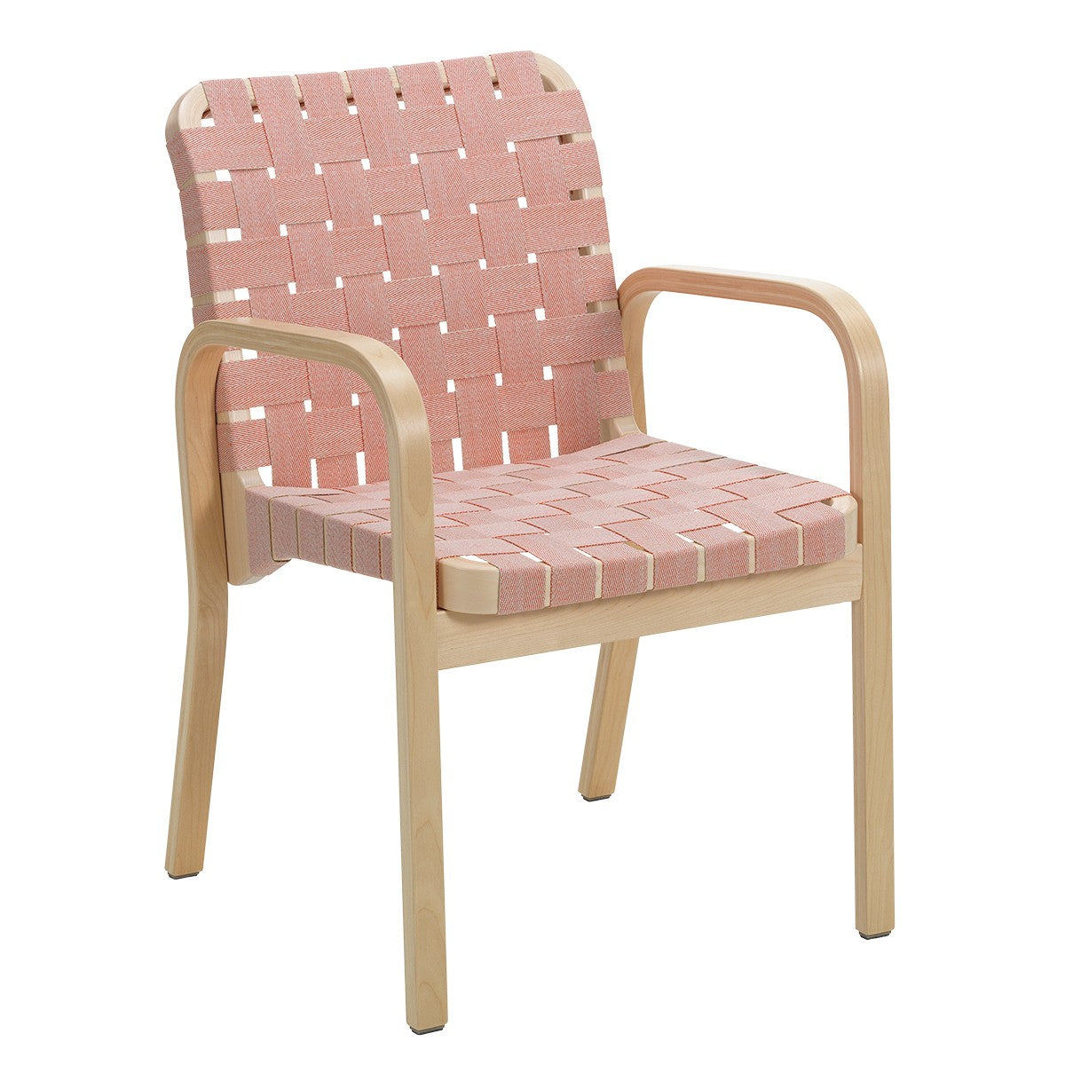 Artek Alvar Aalto Armchair 45 - Linen Webbing Upholstery
