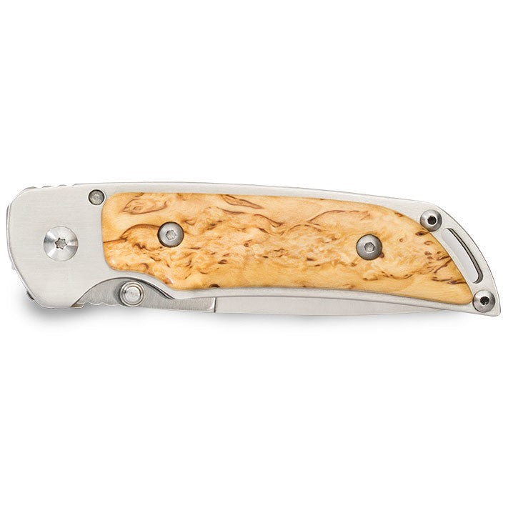 Marttiini MFK Curly Birch Folding Knife
