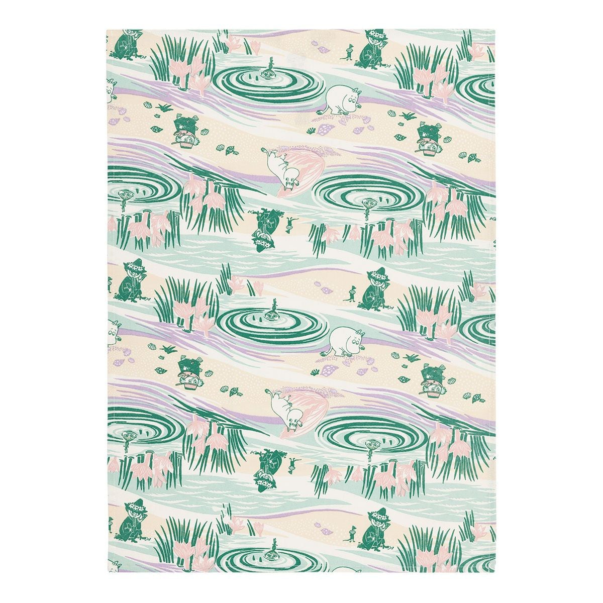 Arabia Moomin Beach Day Tea Towel