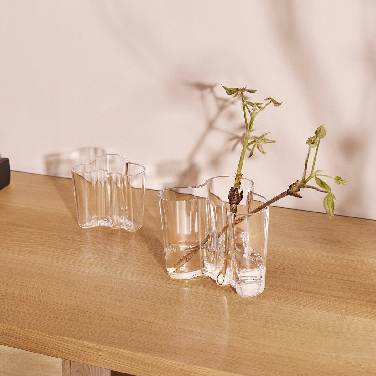 iittala Aalto Clear Vase - 3-3/4"