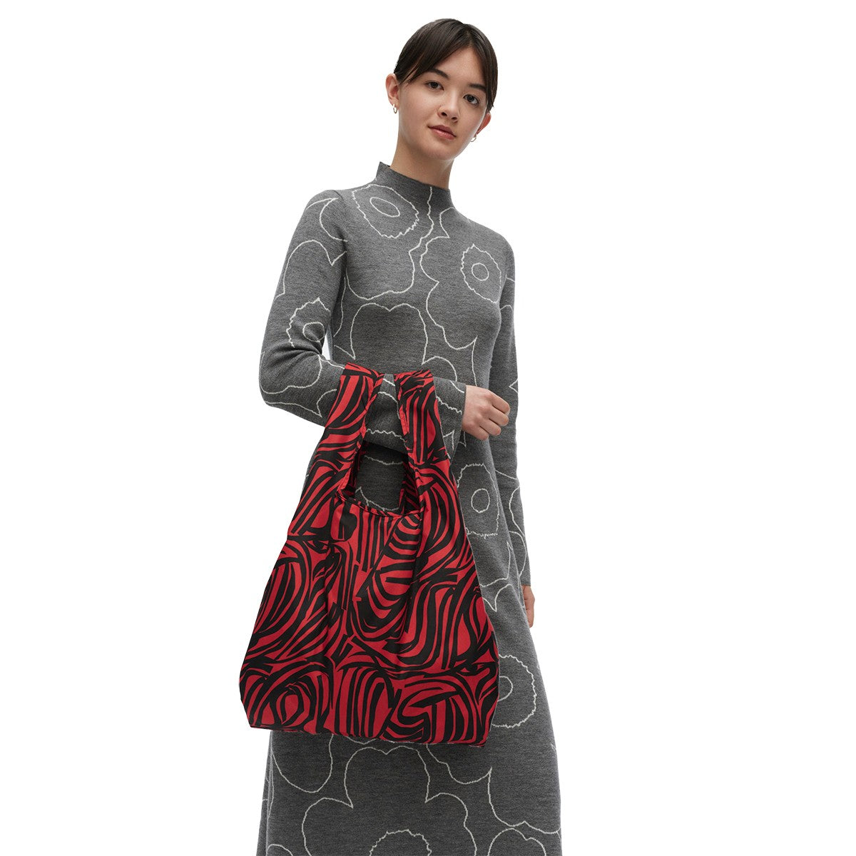 Marimekko Jokuraita Red / Black Smartbag