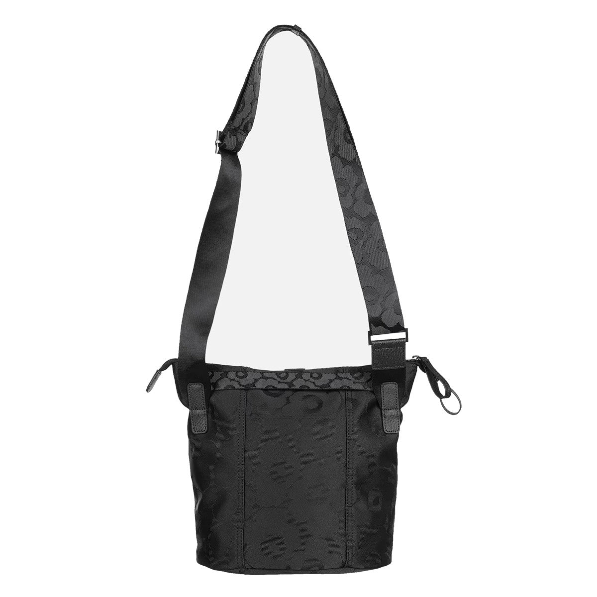 Marimekko Unikko Black Carry All Shoulder Bag