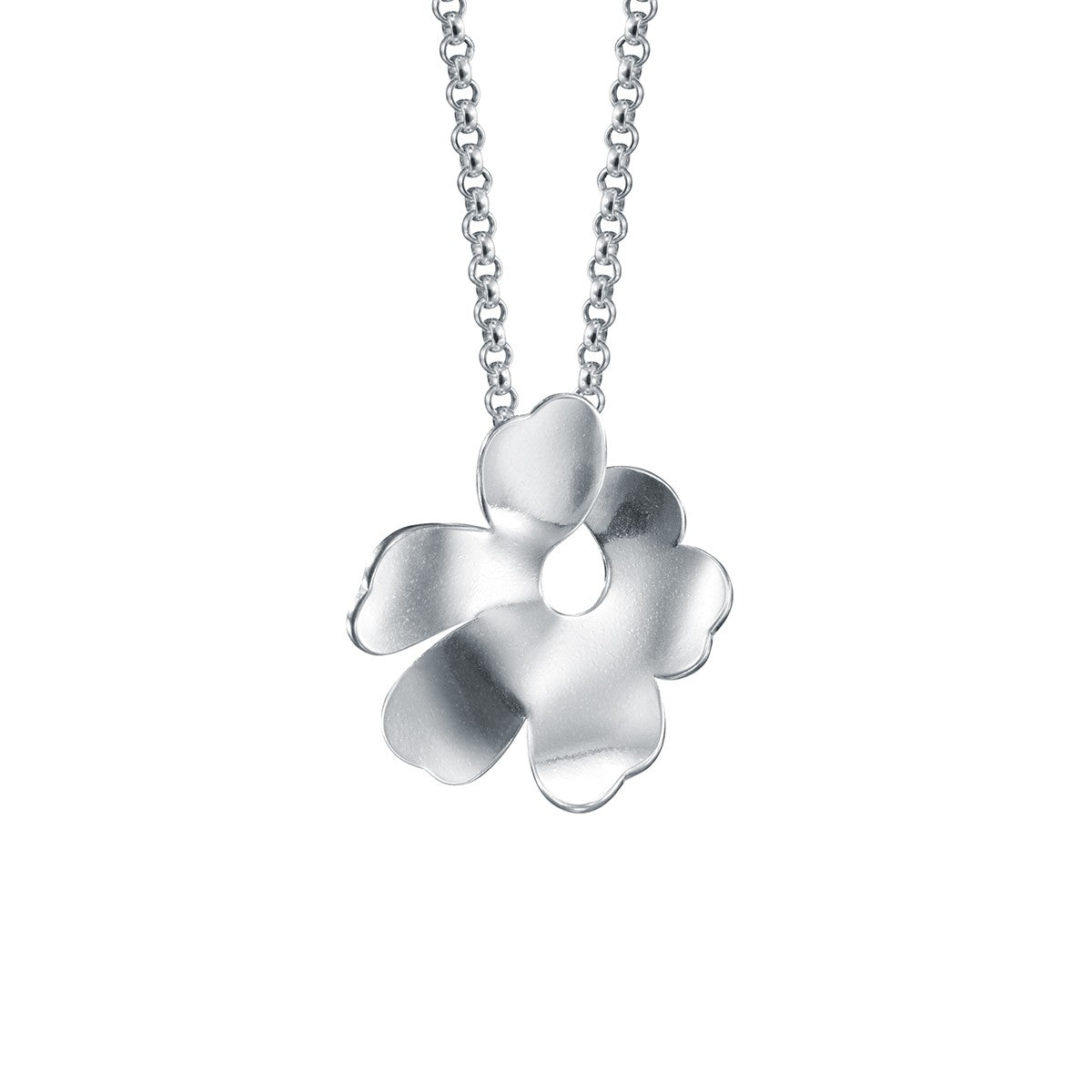 Kalevala x Marimekko Unikko Silver Necklace - Anniversary Edition