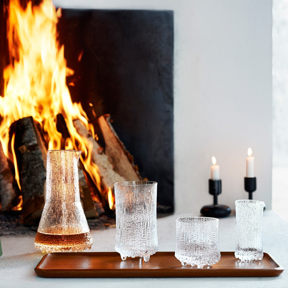 iittala Ultima Thule Footed On The Rocks - Set of 2