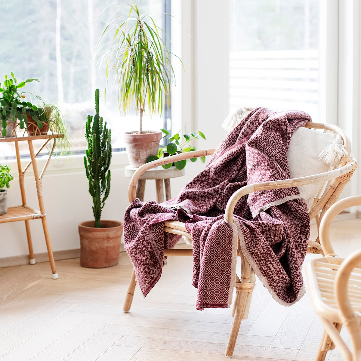 Lapuan Kankurit Koli Bordeaux Blanket