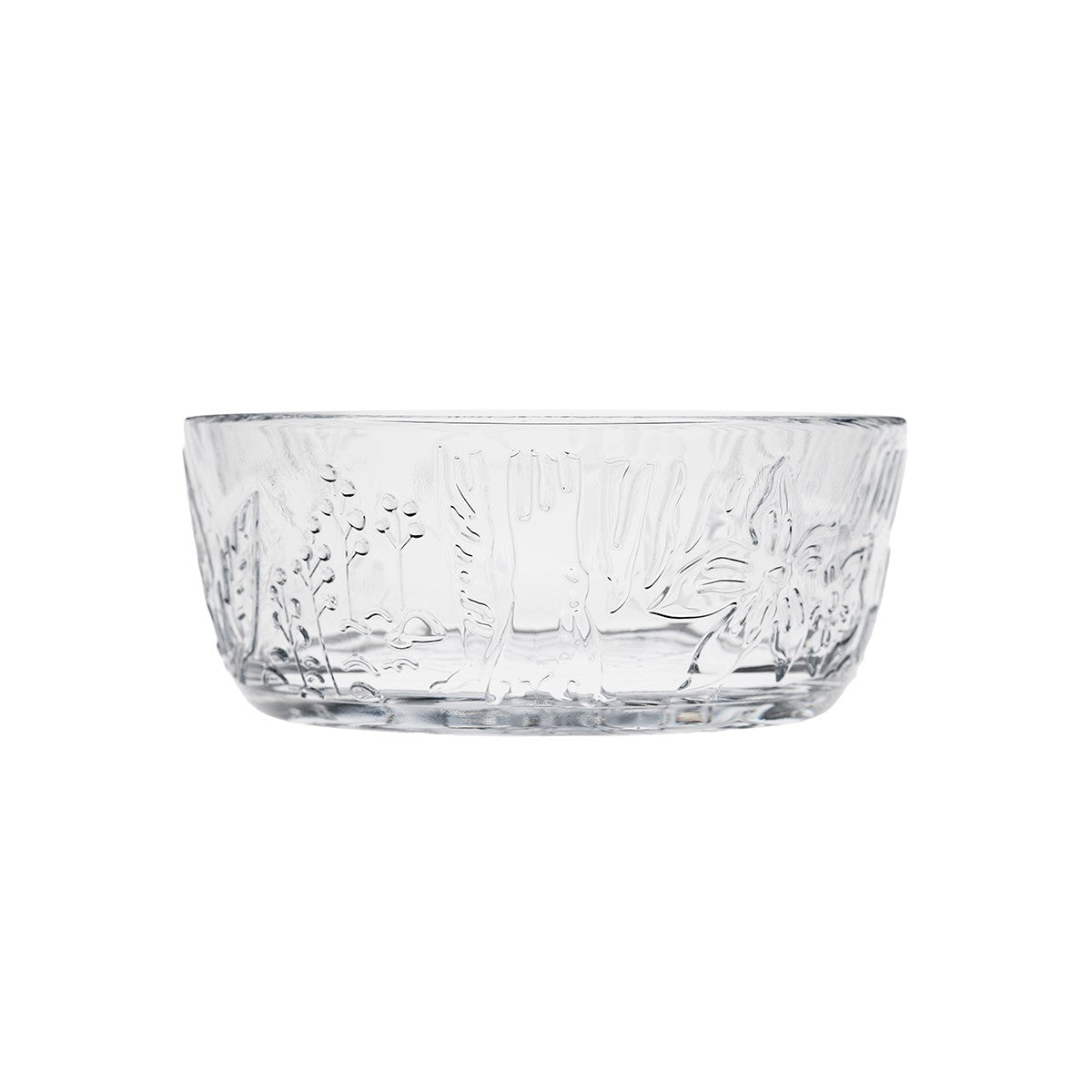 Arabia Moomin Mystical Forest Clear Glass Dessert Bowl