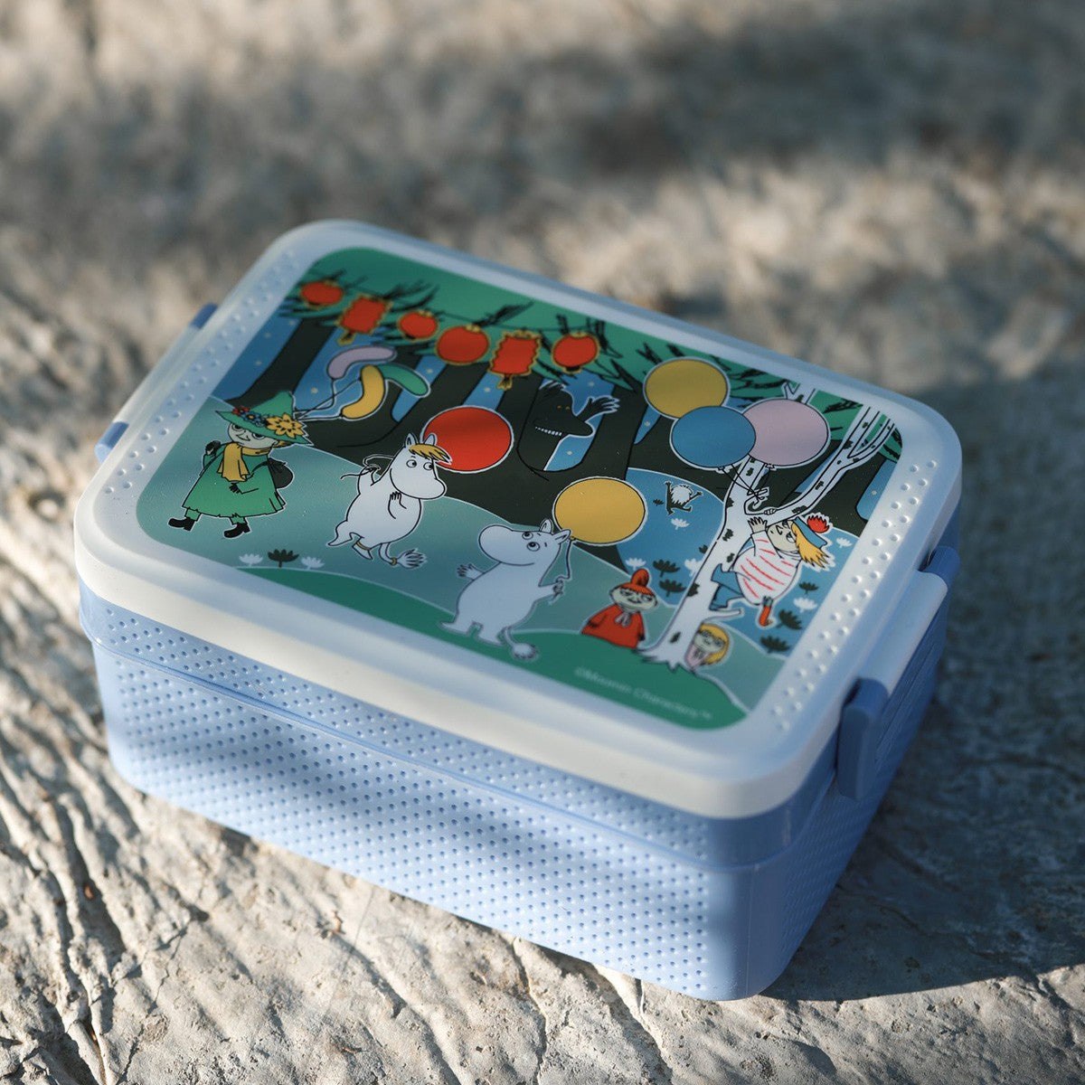 Moomin Festivities Blue / Multi Small Children's Lunchbox