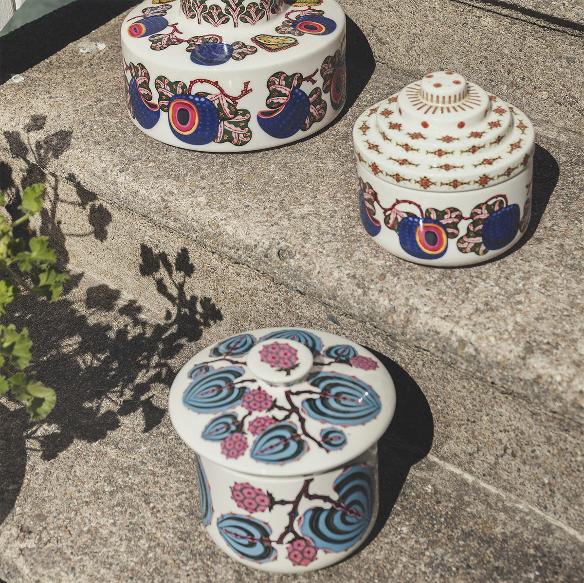 iittala Taika Sato Ceramic Jar - Medium
