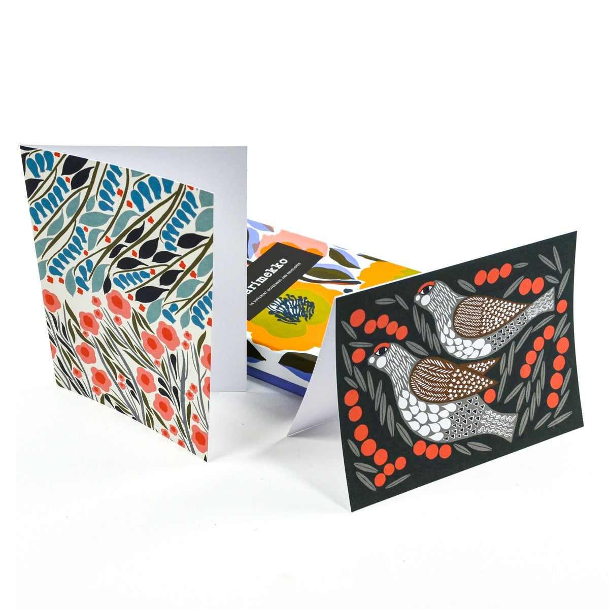 Marimekko Kukka Assorted Cards & Envelopes - Gift Box of 16