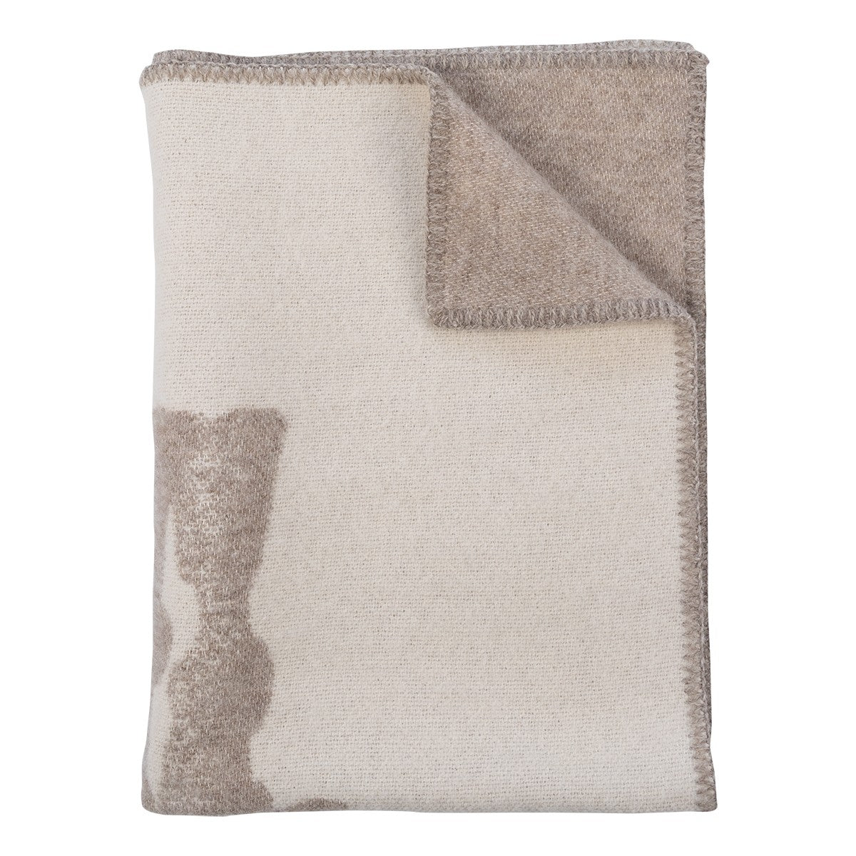 Pentik Vasa Light Brown Baby Blanket