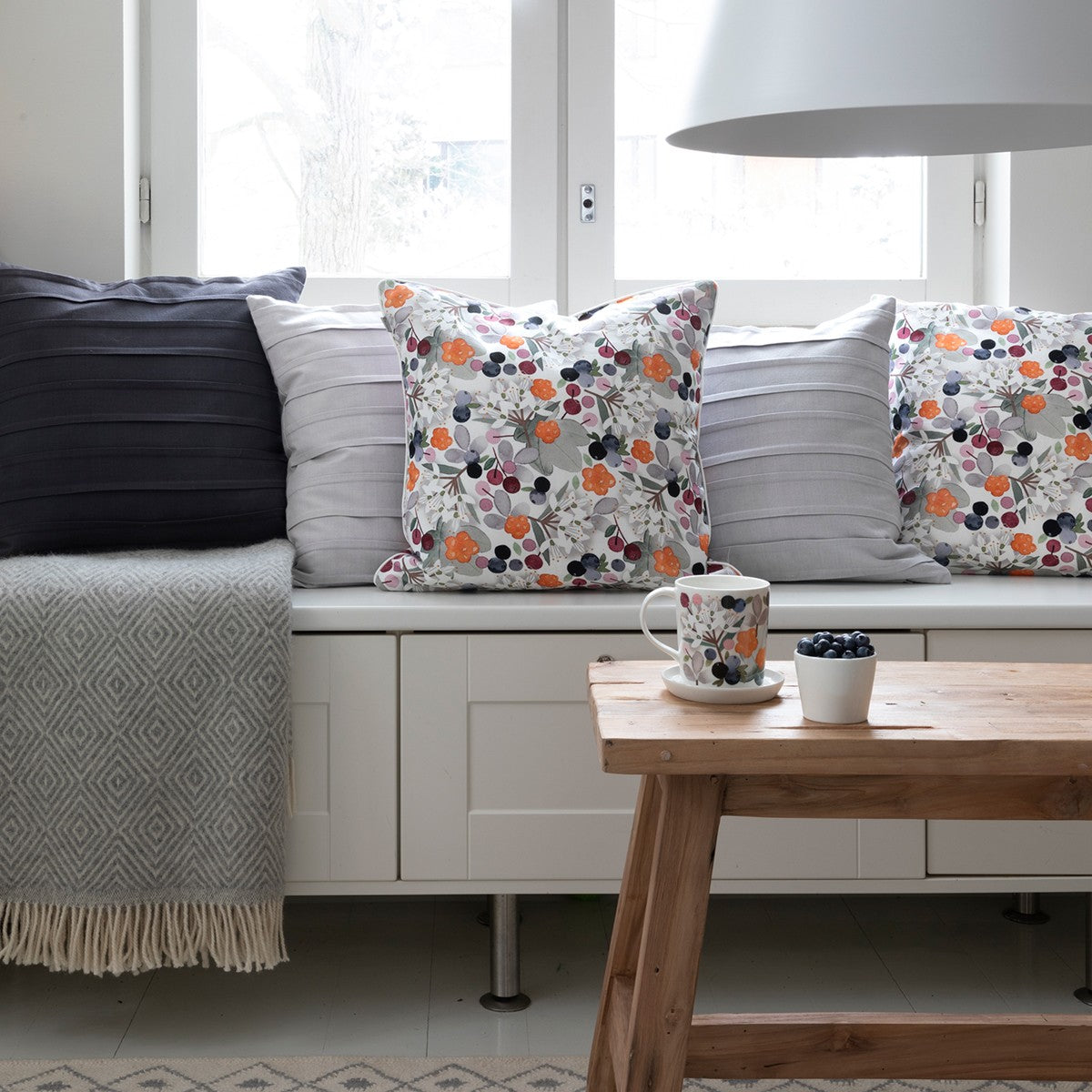 Pentik Metsamarja Throw Pillow