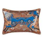 Klaus Haapaniemi Running Fox Brown Lounge Pillow