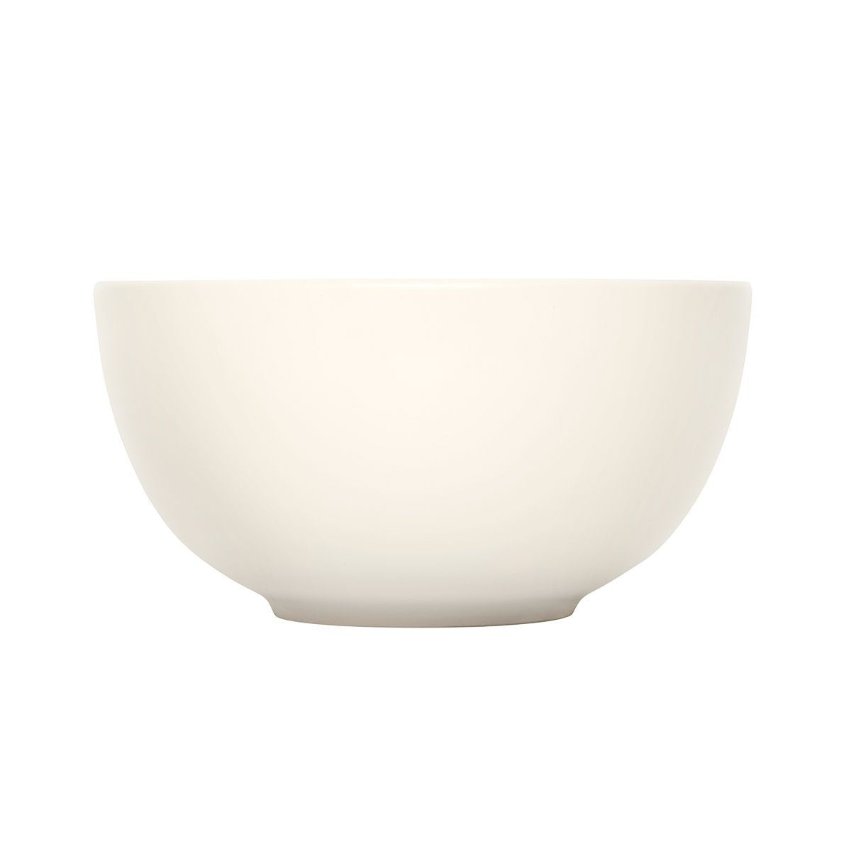 iittala Teema White Small Curved Serving Bowl