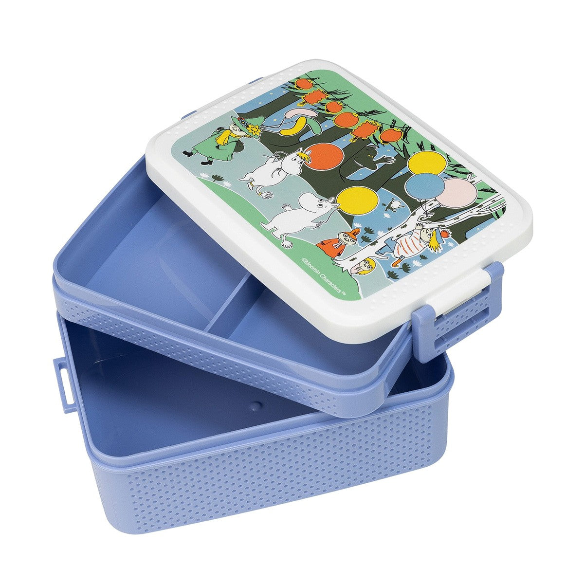 Moomin Festivities Blue / Multi Small Children's Lunchbox