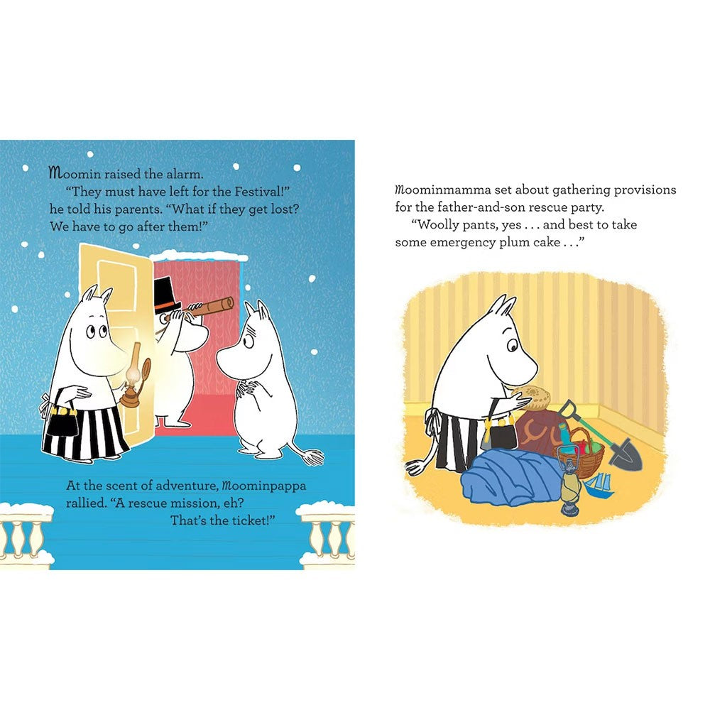 Moomin and the Ice Festival Hardcover Book