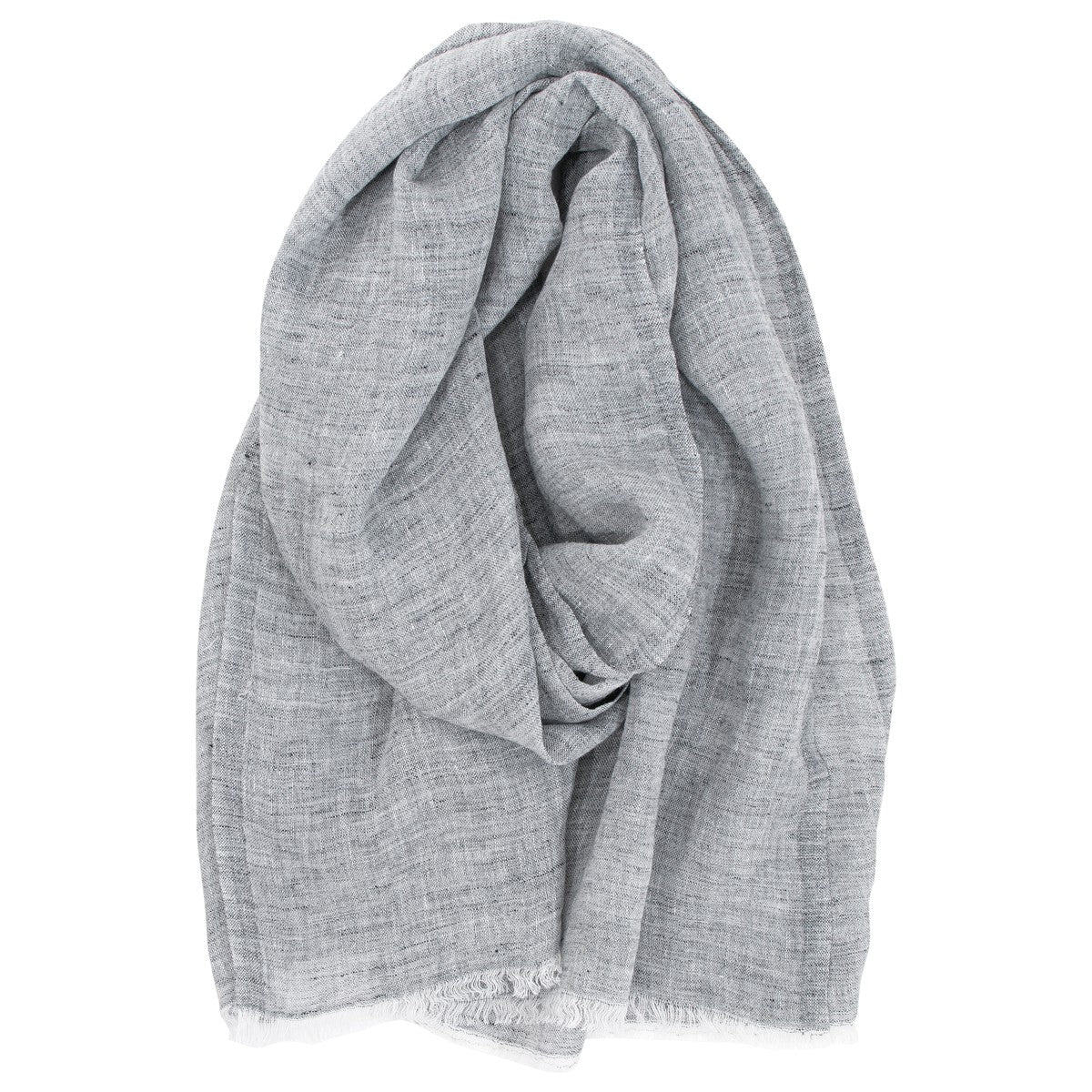 Lapuan Kankurit Lempi Melange Grey Oversized Scarf