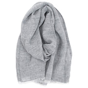 Lapuan Kankurit Lempi Melange Grey Oversized Scarf