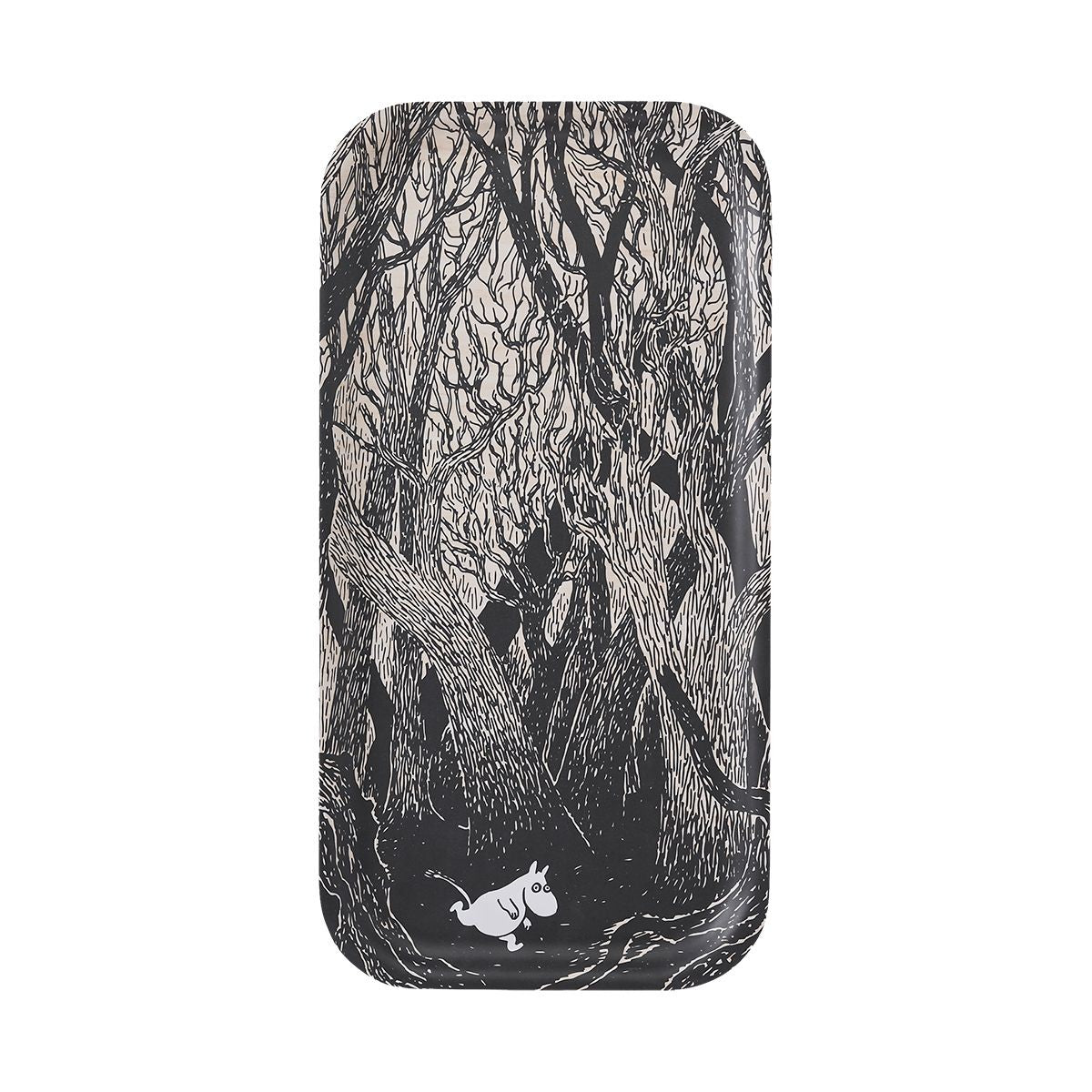 Muurla Moomin The Rush Wood / Black Tray