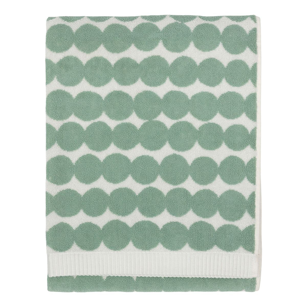 Marimekko Rasymatto Sage / White Bath Towel