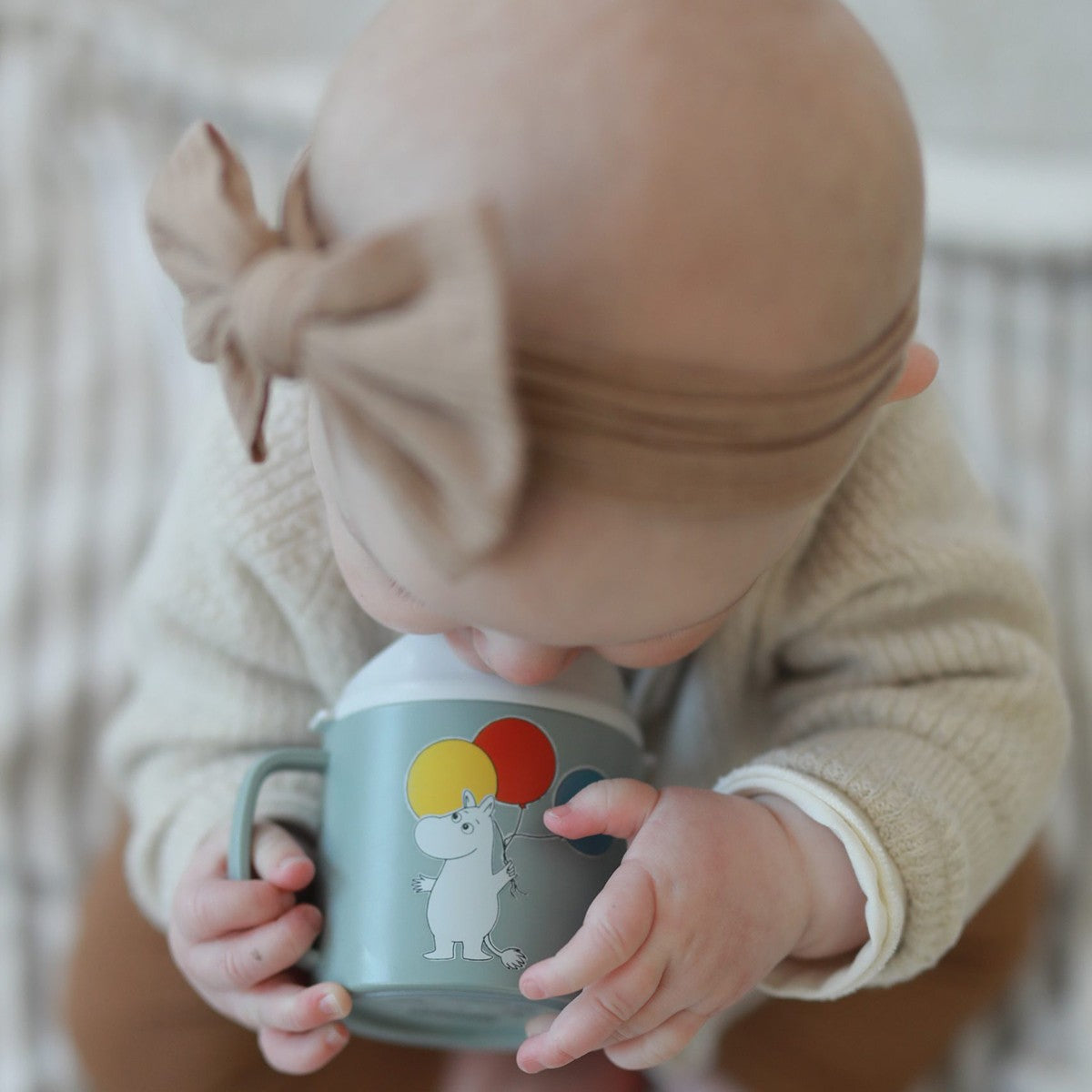 Moomin Festivities Grey / White Sippy Cup