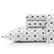 Marimekko Kukkaketo White / Black King Sheet Set