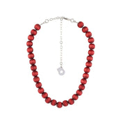 aarikka Sara Wine Red Short Necklace
