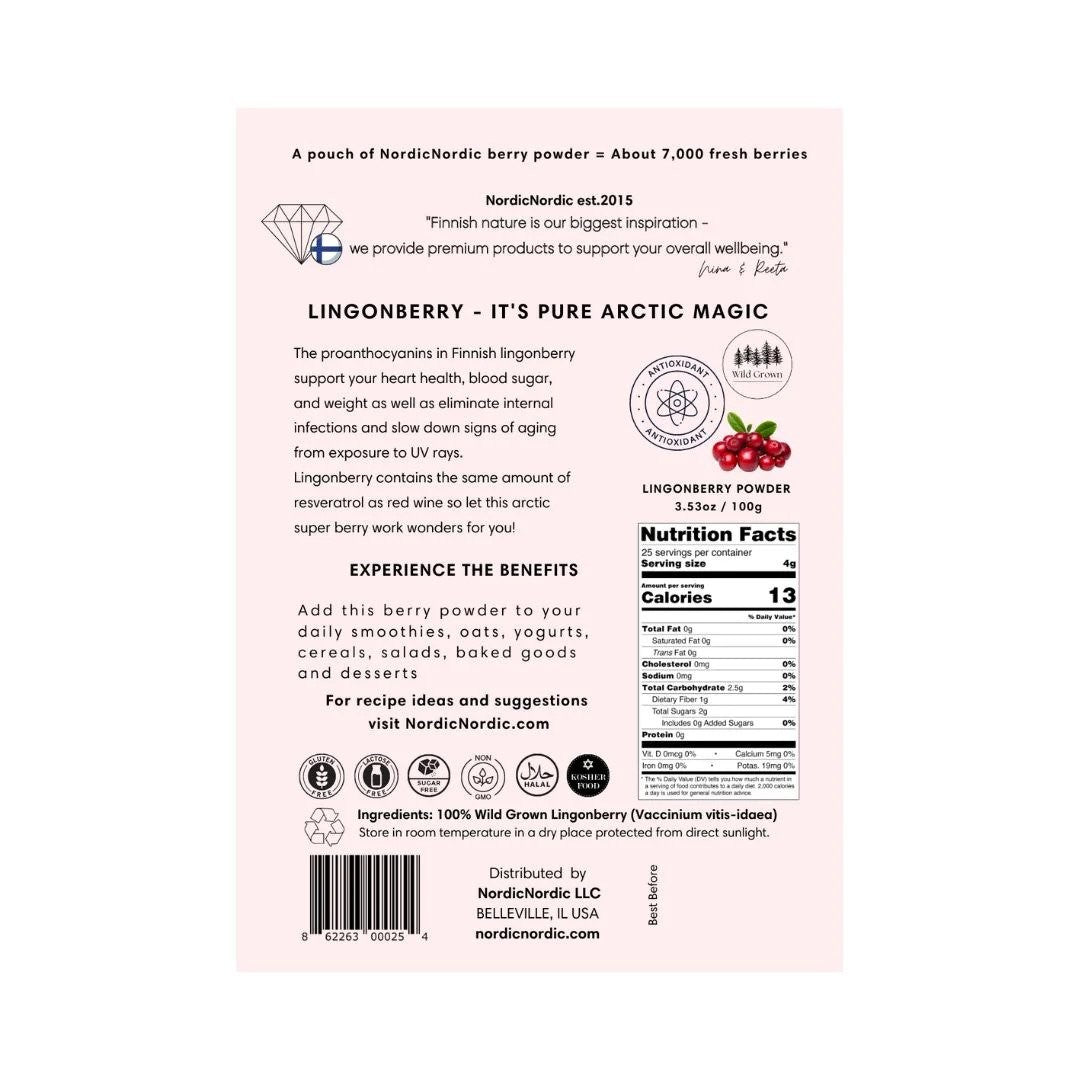 NordicNordic Lingonberry Powder