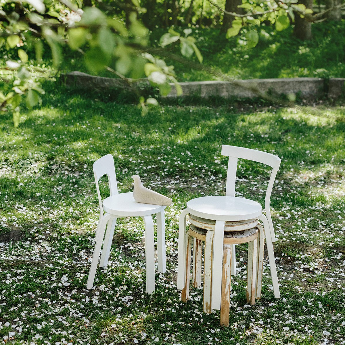 Artek Alvar Aalto 68 Chair - Lacquered