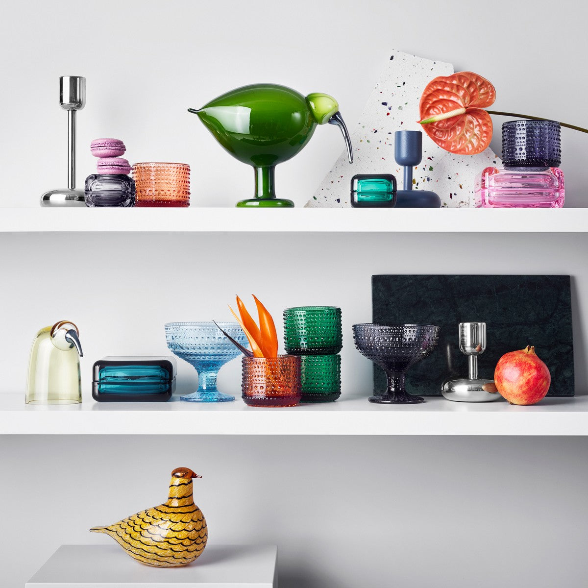 iittala Toikka Green Ibis