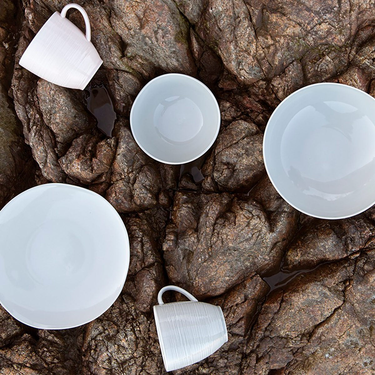 Pentik Kallio White Dinner Plate